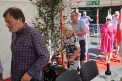 Omkring 120 beboere deltog i jubi-festen.