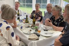 Masser af hyggesnak.